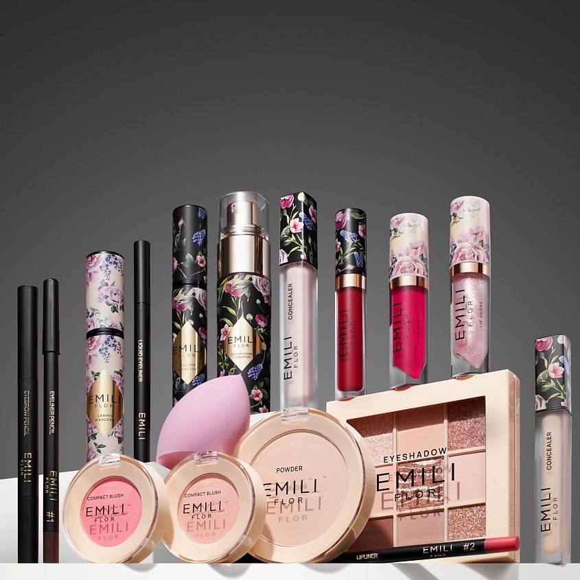 EMILI FLOR Карандаш для губ LIPLINER PENCIL   NUDE – фото 7