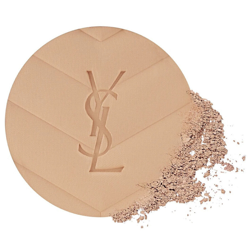 YVES SAINT LAURENT Компактная матирующая пудра ALL HOURS HYPER FINISH, №01 – фото 2