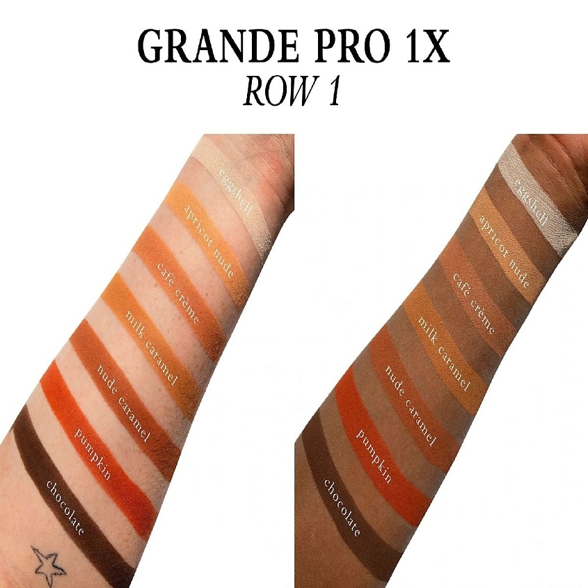 VISEART Палетка теней для век Grand PRO 1X – фото 5