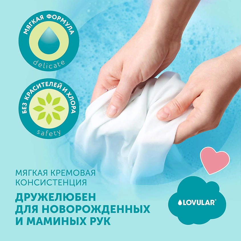 LOVULAR Гель для стирки SWEET KISS – фото 11