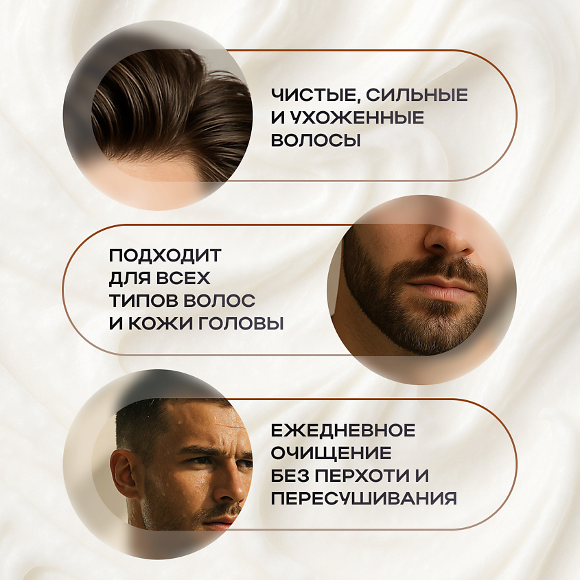 ROSLIN Гель для душа мужской "Ocean" свежий, зеленый, пряный – фото 4