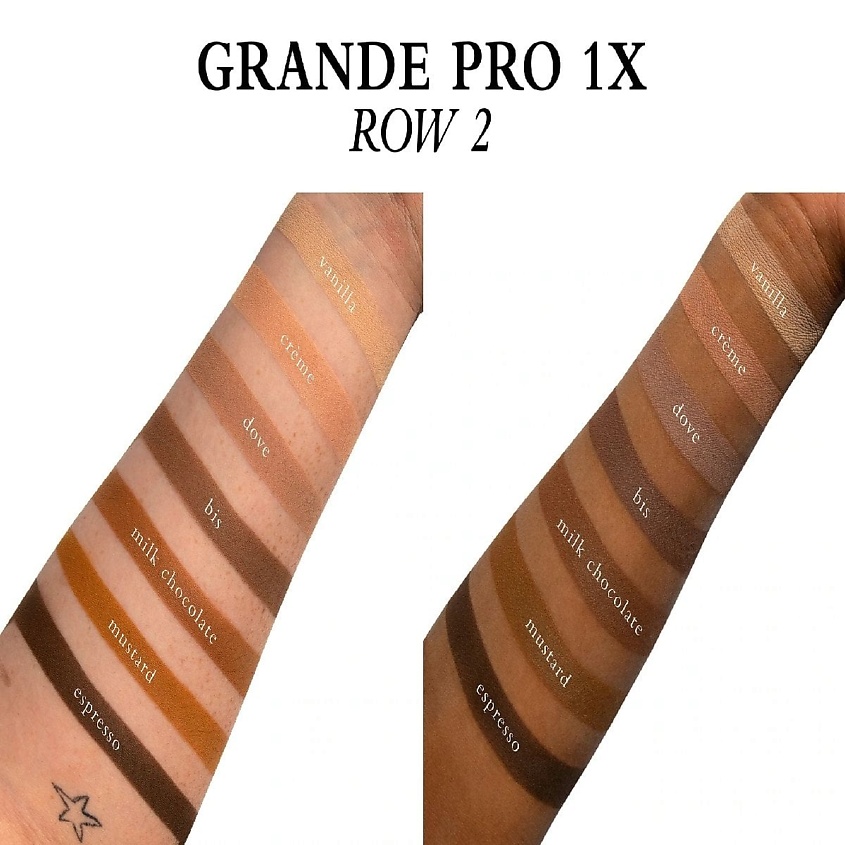 VISEART Палетка теней для век Grand PRO 1X – фото 6