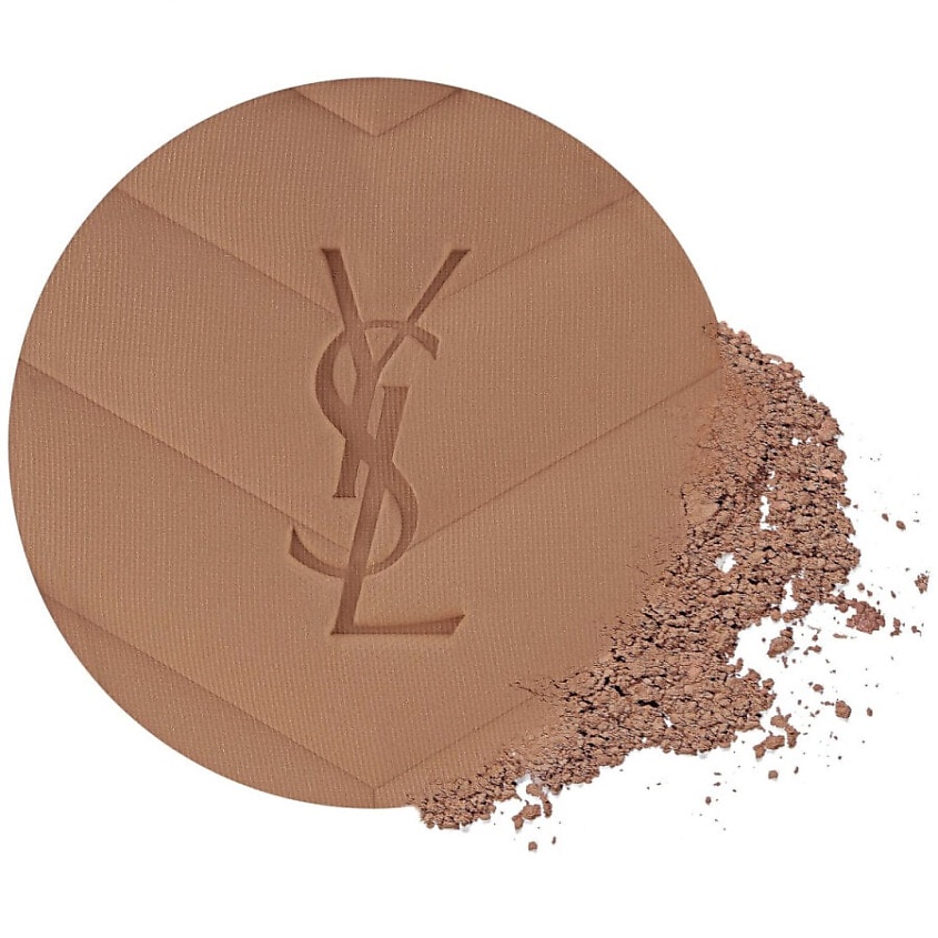 YVES SAINT LAURENT Компактная матирующая пудра ALL HOURS HYPER FINISH, №06 – фото 2