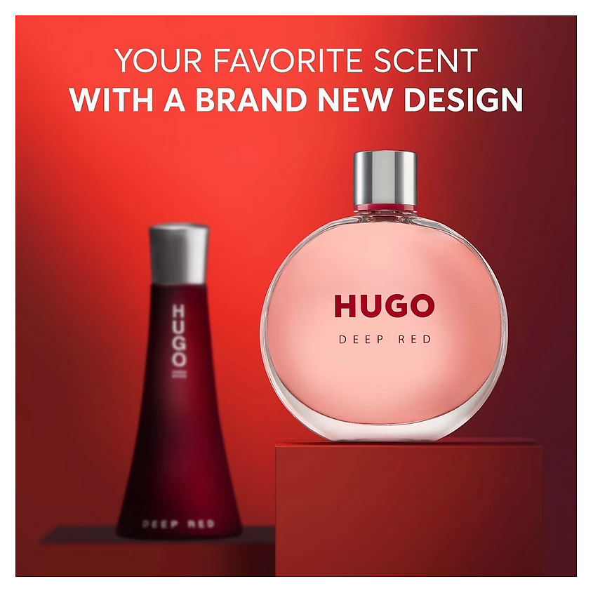 HUGO Парфюмерная вода BOSS Hugo Deep Red – фото 4