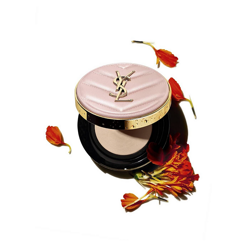 限定　 Touche Éclat Glow-Pact Cushion YVES SAINT LAURENT Набор: Touche Eclat Glow-Pact Cushion + THE