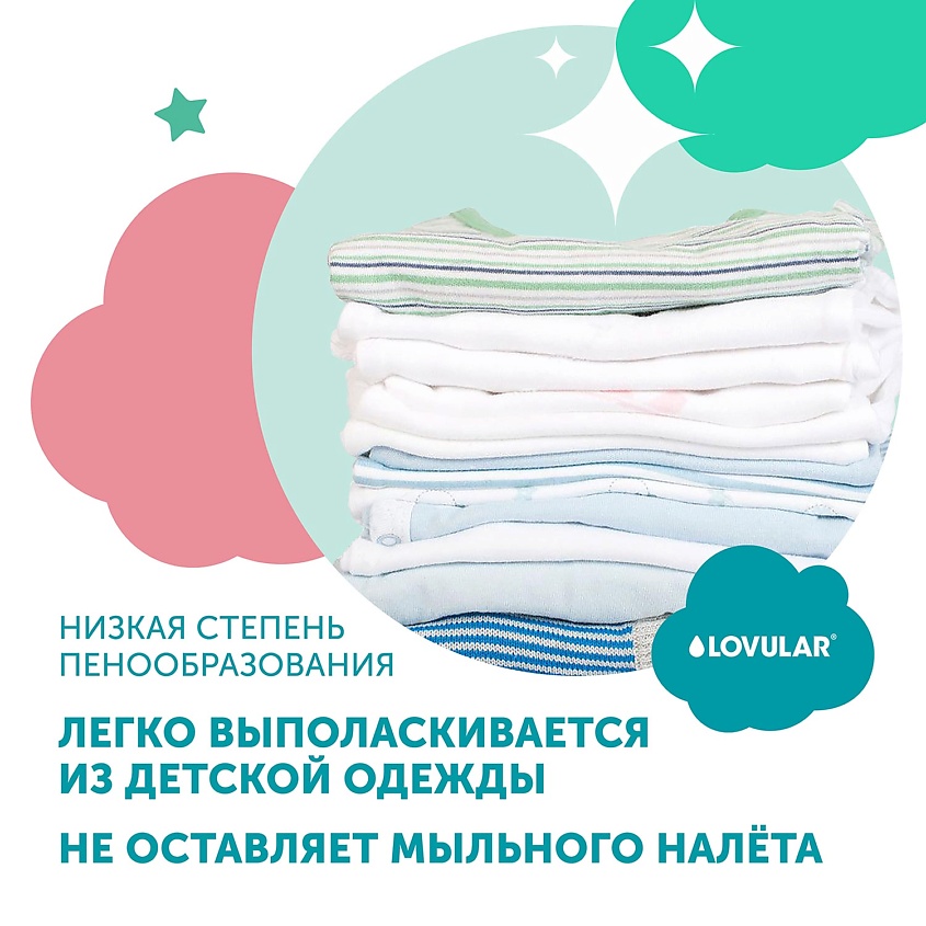 LOVULAR Гель для стирки SWEET KISS – фото 7