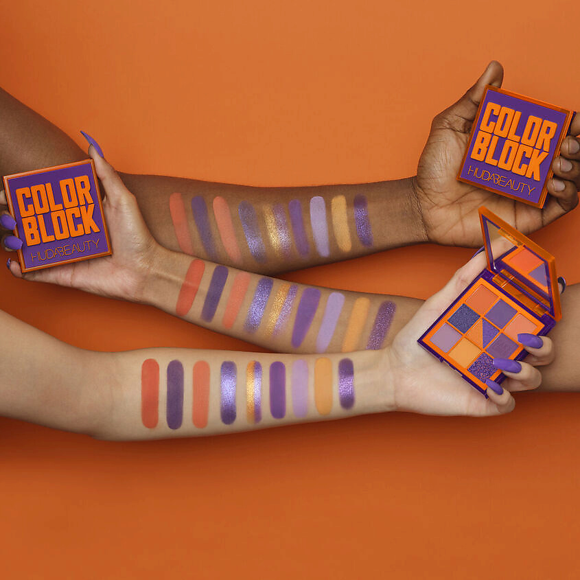 HUDA BEAUTY Палетка теней для глаз Color Block Obsessions – фото 6