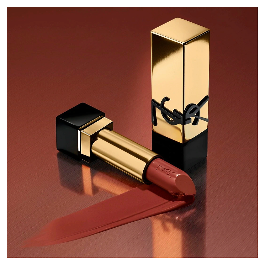 YVES SAINT LAURENT Губная помада Ikonen Rouge Pur Couture, O8 - BITTEN BROWN – фото 4
