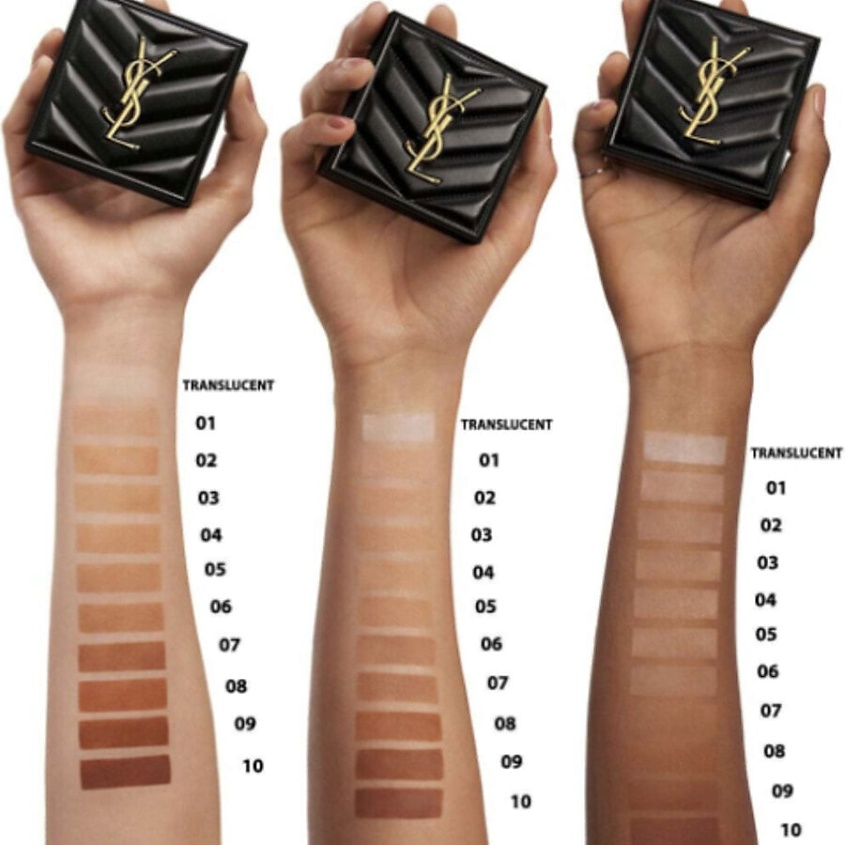 YVES SAINT LAURENT Компактная матирующая пудра ALL HOURS HYPER FINISH, №07 – фото 3