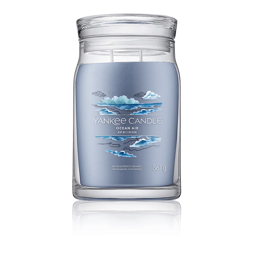 YANKEE CANDLE Ароматическая свеча для дома Ocean Air – фото 1