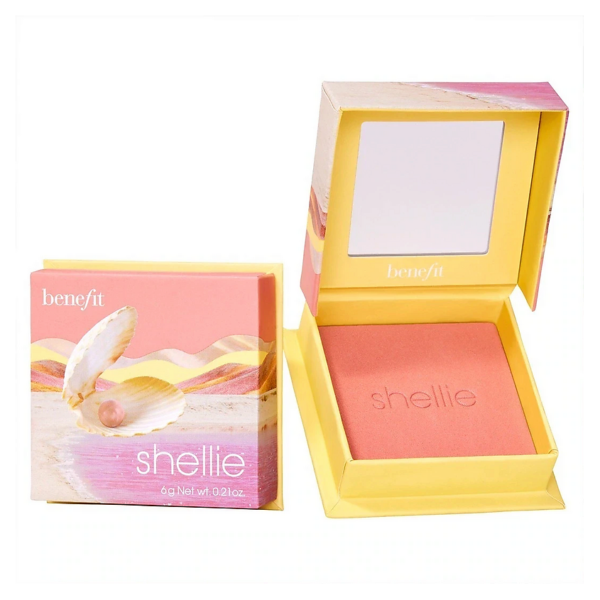 BENEFIT Компактные румяна WANDERful World Silky-Soft Powder Blush – фото 1