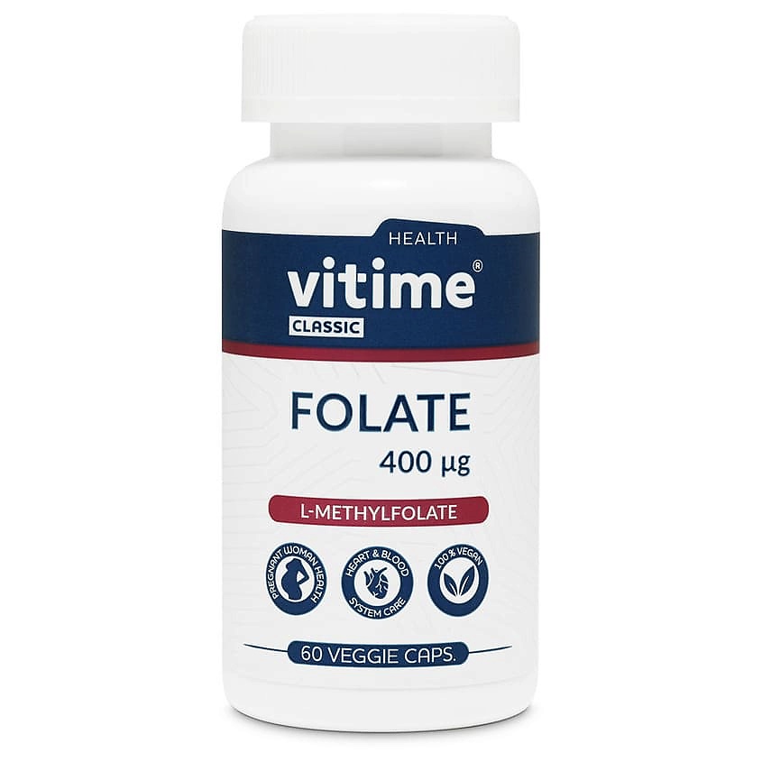 VITIME Classic Folate Классик Фолат L-метилфолат – фото 1