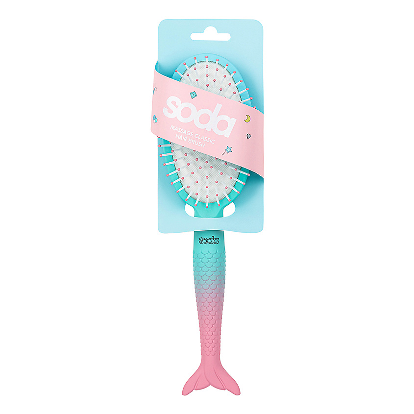 SODA Щетка для волос массажная классическая #mermaidhair – фото 2