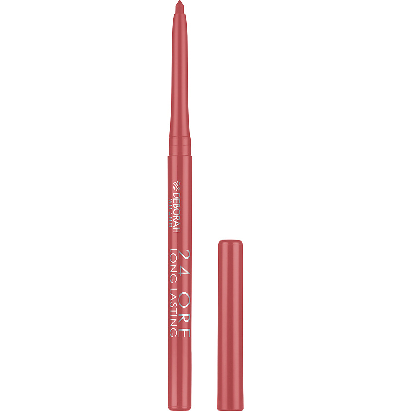 DEBORAH MILANO Карандаш для губ стойкий автоматический 24 Ore Long Lasting Lip Pencil – фото 2