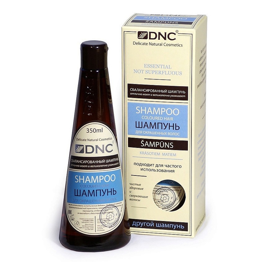 DNC Шампунь для окрашенных волос без SLS Shampoo Coloured Hair – фото 1
