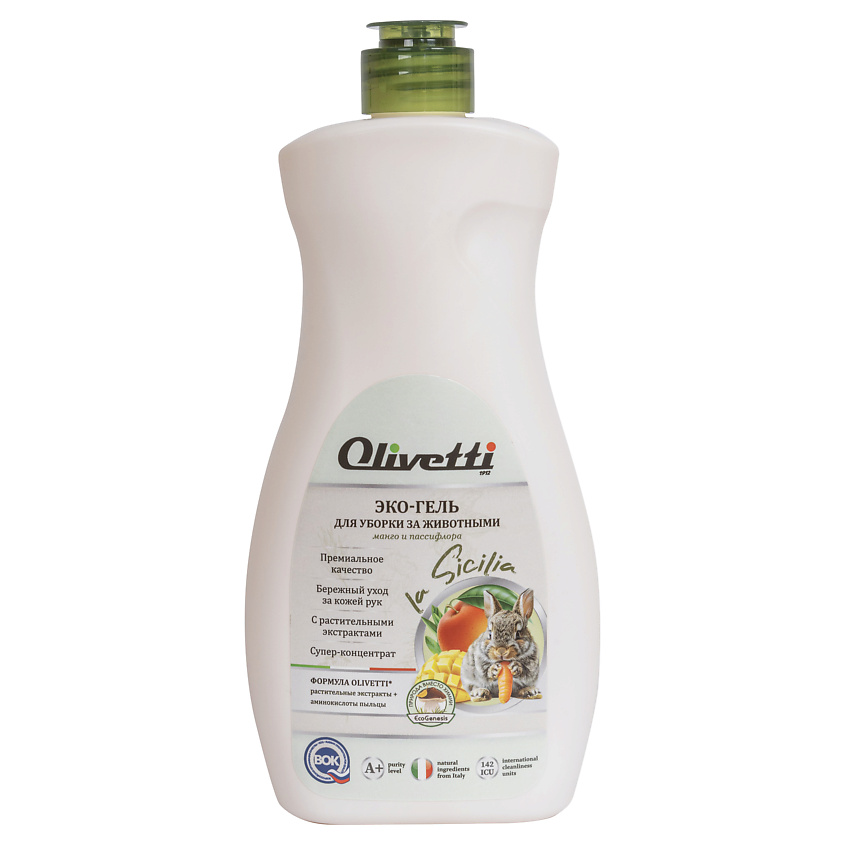 OLIVETTI Гель для уборки за домашними животными Манго и пассифлора – фото 1