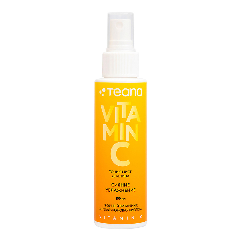 TEANA Тоник-мист для лица Сияние увлажнение Vitamin C – фото 1
