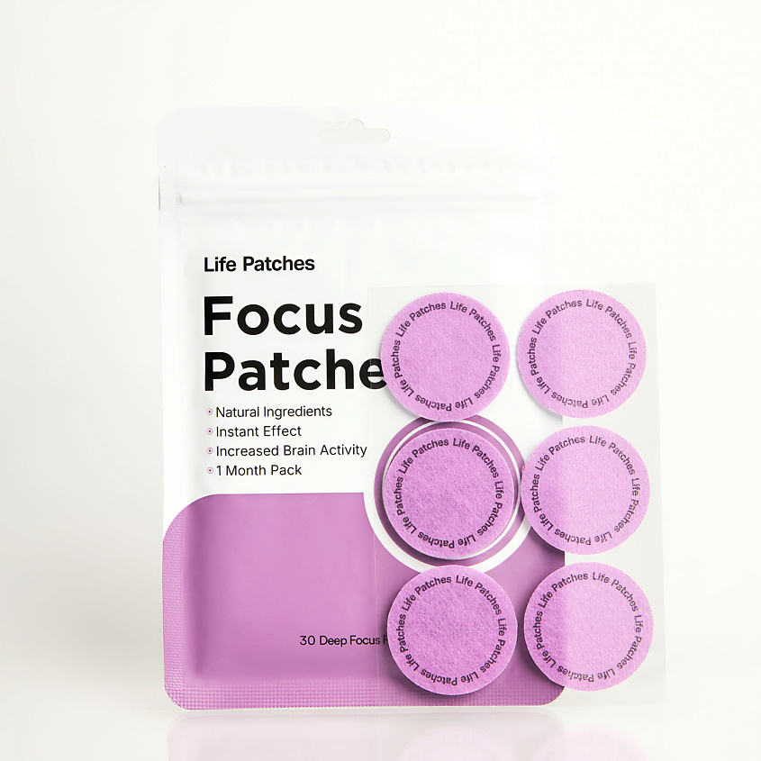 LIFE PATCHES Патчи для концентрации – фото 1