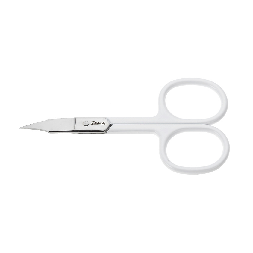JANEKE Ножницы маникюрные с изогнутыми концами из нержавеющей стали Manicure Scissors – фото 1