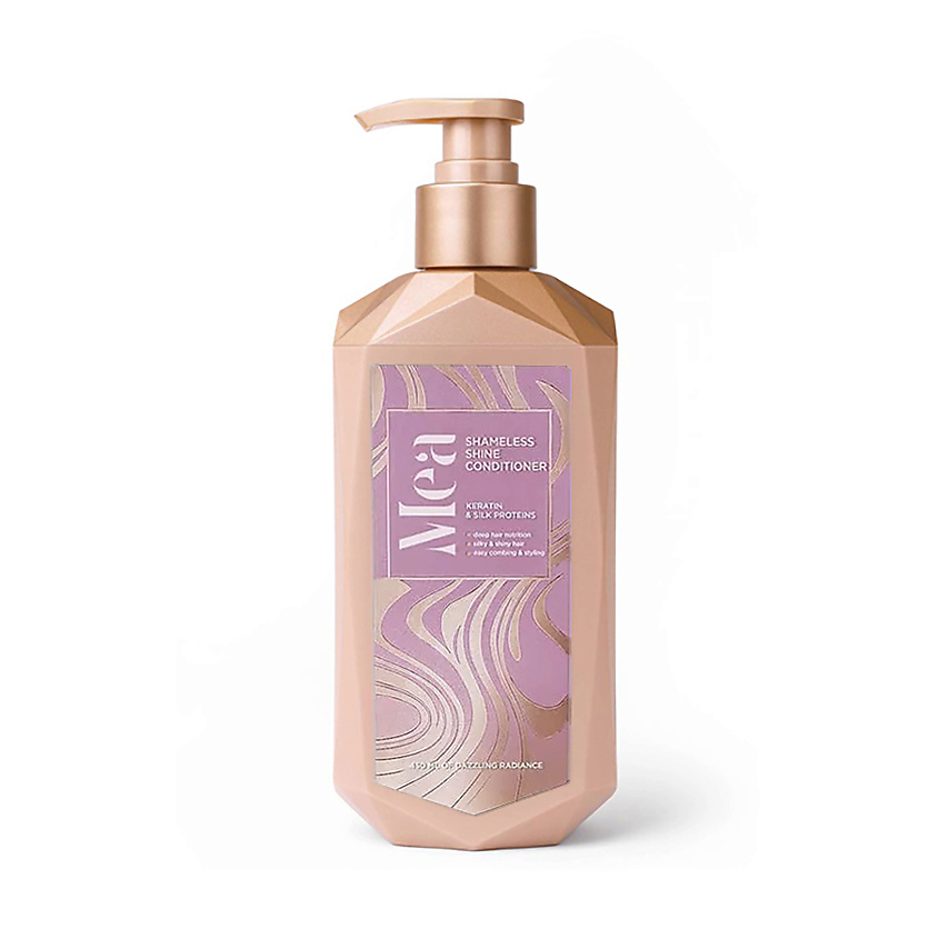 MEA Кондиционер для блеска волос с кератином и протеинами шелка Shameless Shine Conditioner – фото 1