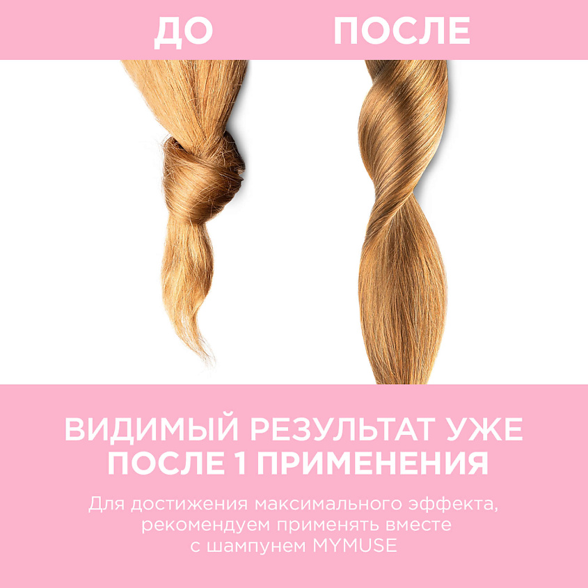 MY MUSE Несмываемый крем-спрей 15 в 1 для волос укрепление и блеск, 250 ...