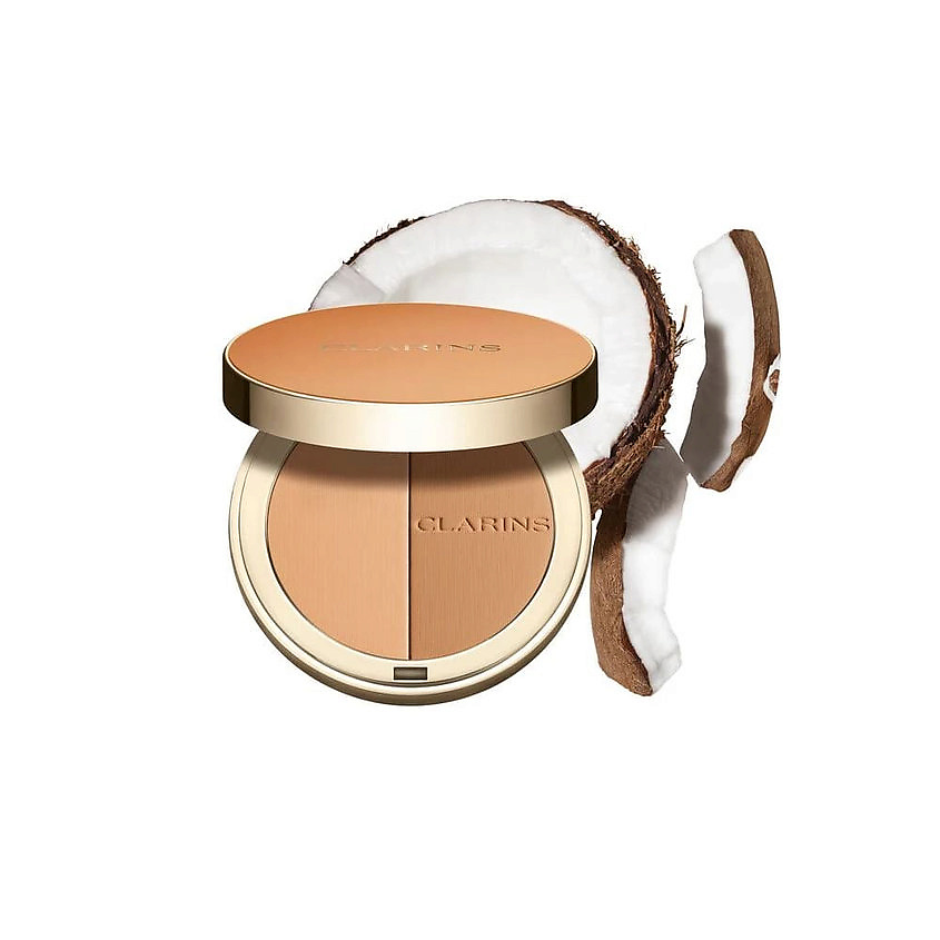 CLARINS Бронзирующая компактная пудра Ever Bronze Powder – фото 3