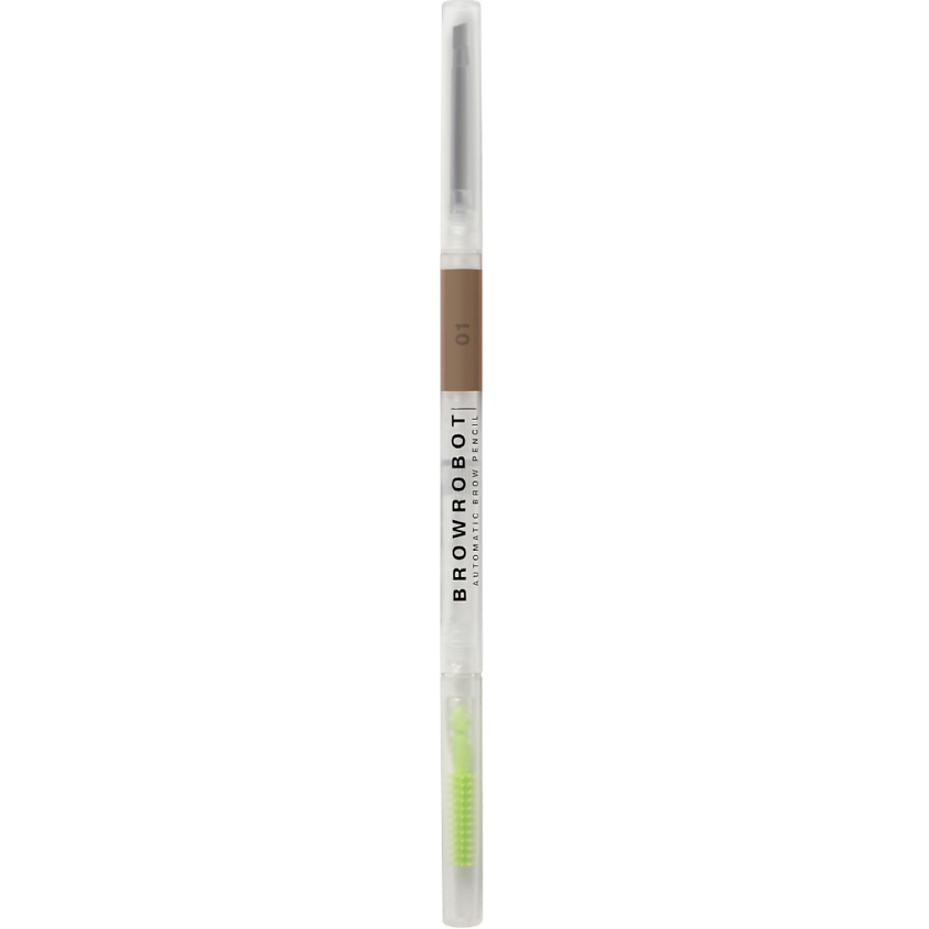 INFLUENCE BEAUTY Карандаш для бровей BROW ROBOT автоматический ультратонкий – фото 11
