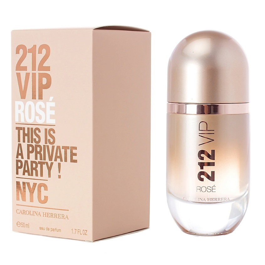 CAROLINA HERRERA 212 Vip Rosé, Парфюмерная вода, спрей 50 мл – фото 2
