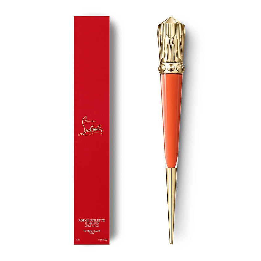 CHRISTIAN LOUBOUTIN BEAUTY Блеск для губ Rouge Stiletto Vinyl Gloss – фото 3