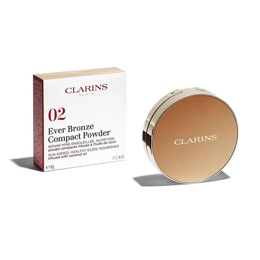 CLARINS Бронзирующая компактная пудра Ever Bronze Powder – фото 4