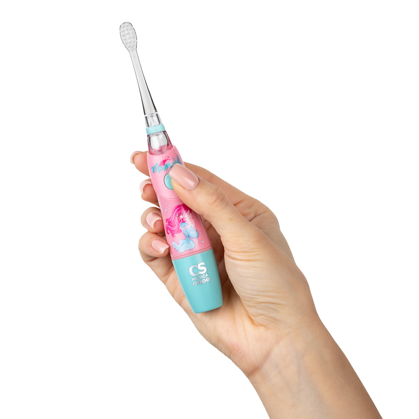 CS MEDICA Электрическая звуковая зубная щетка KIDS CS-9760-F – фото 2
