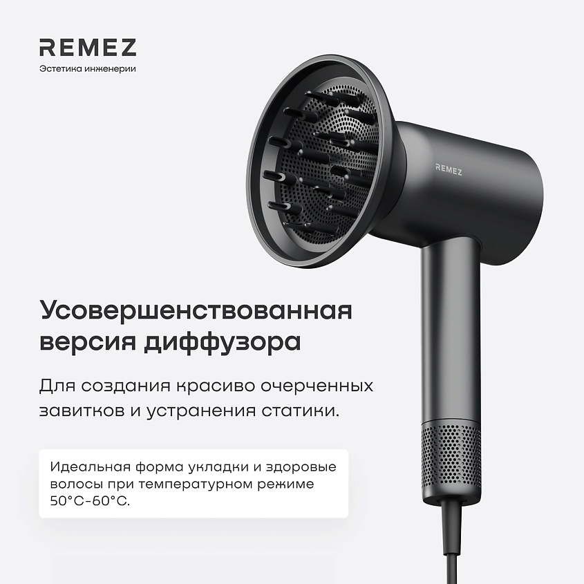REMEZ Насадка-диффузор для фена-стайлера Модель S – фото 2
