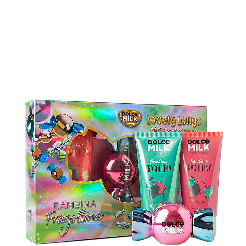 DOLCE MILK Набор парфюмированный "Клубничка-невеличка" 334 Lovely Lollys – фото 2