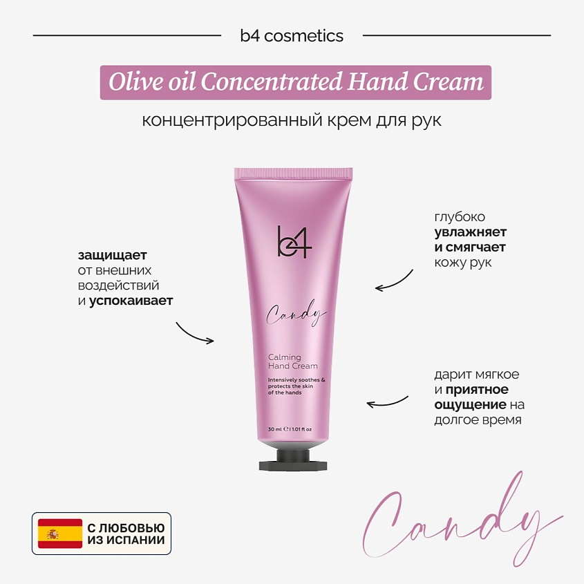 B4 Подарочный косметический набор увлажняющих кремов для рук HAND CREAM KIT – фото 5