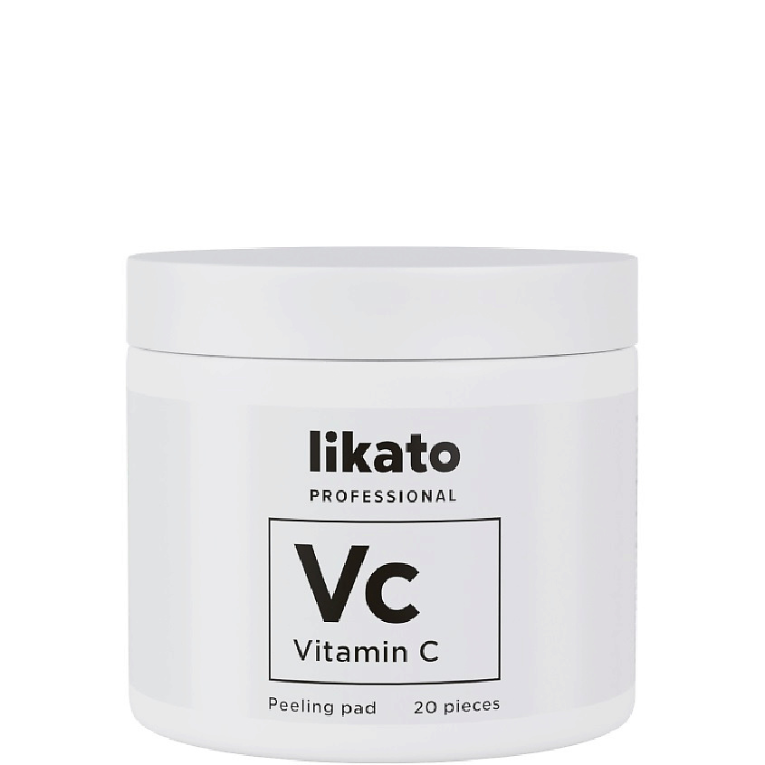 LIKATO Пилинг-пэды для совершенной кожи с AHА-кислотами и витамином С Vitamin C Peeling Pad – фото 1