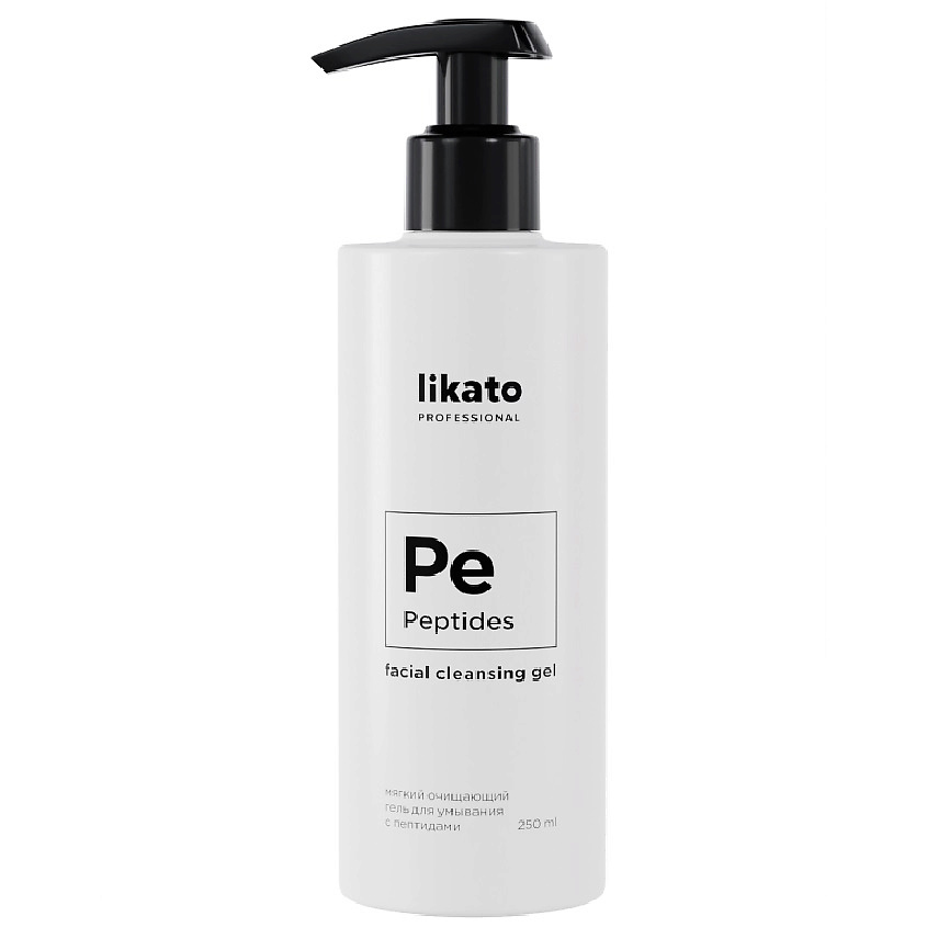 LIKATO Мягкий очищающий гель для умывания с пептидами Peptides Facial Cleansing Gel – фото 1