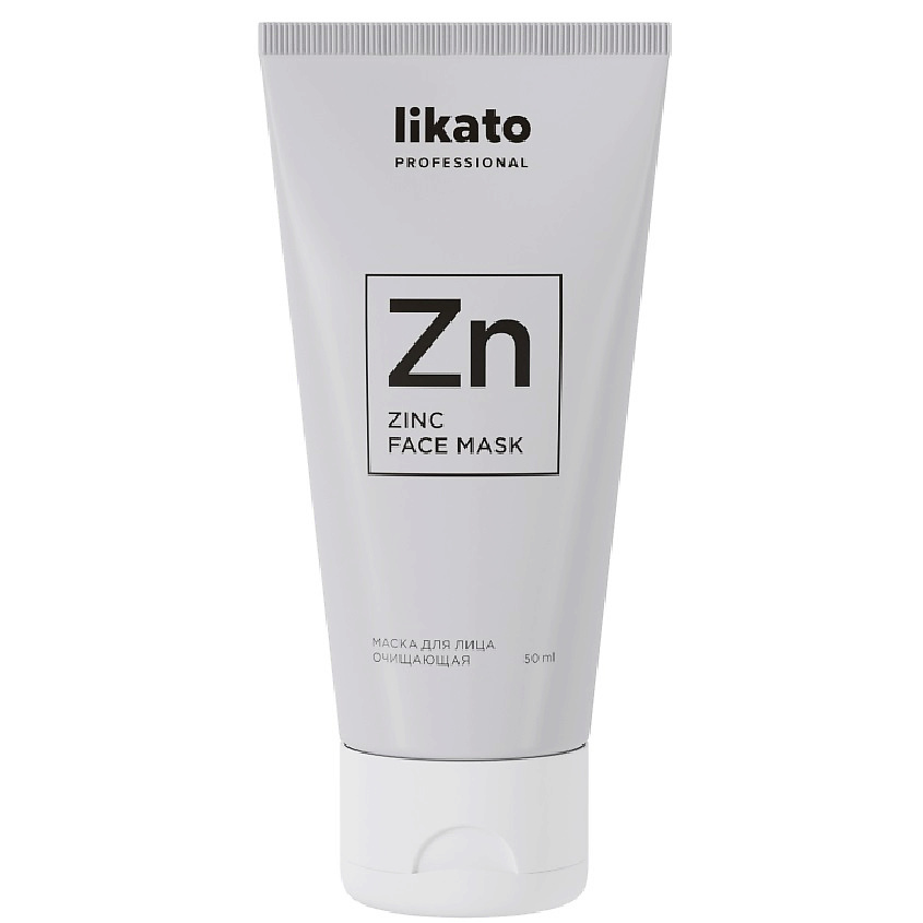 LIKATO Маска для лица очищающая с цинком Zinc Face Mask – фото 1