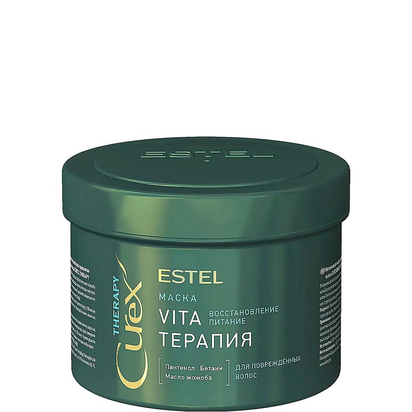 ESTEL PROFESSIONAL Маска Vita-терапия для повреждённых волос Curex Therapy – фото 2