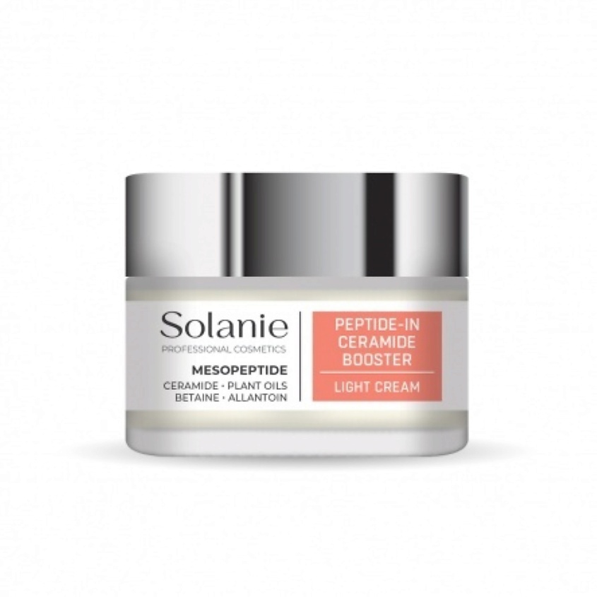 SOLANIE Легкий пептидный крем с церамидами, линия Mesopeptide – фото 2