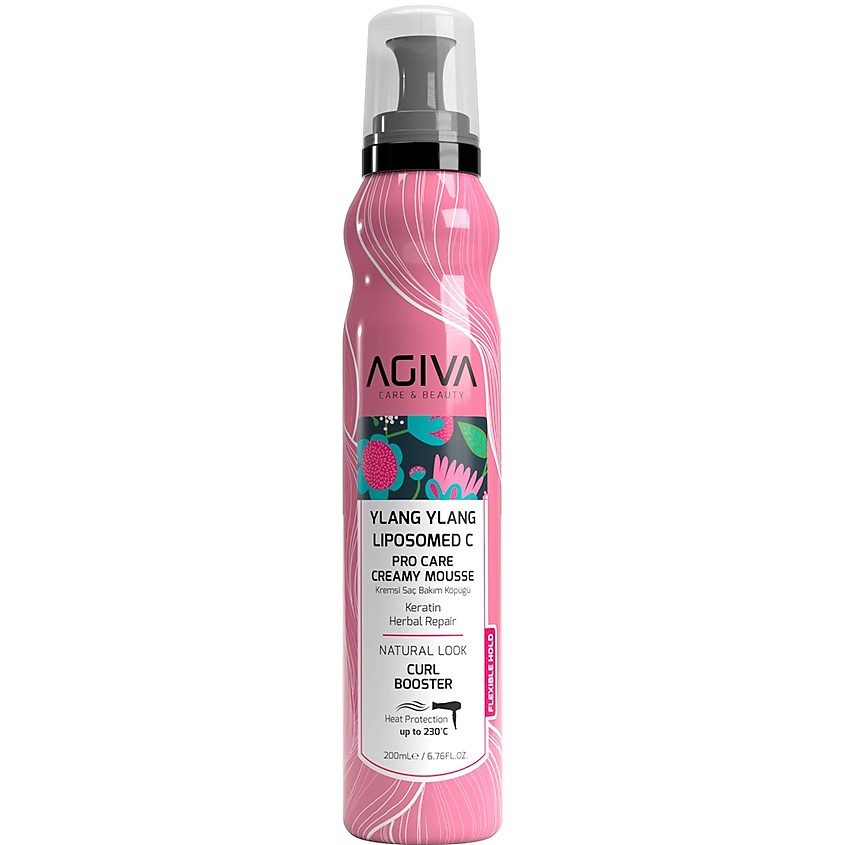AGIVA BEAUTY Мусс для волос Ylang Ylang Lipozom C Pro Care – фото 2