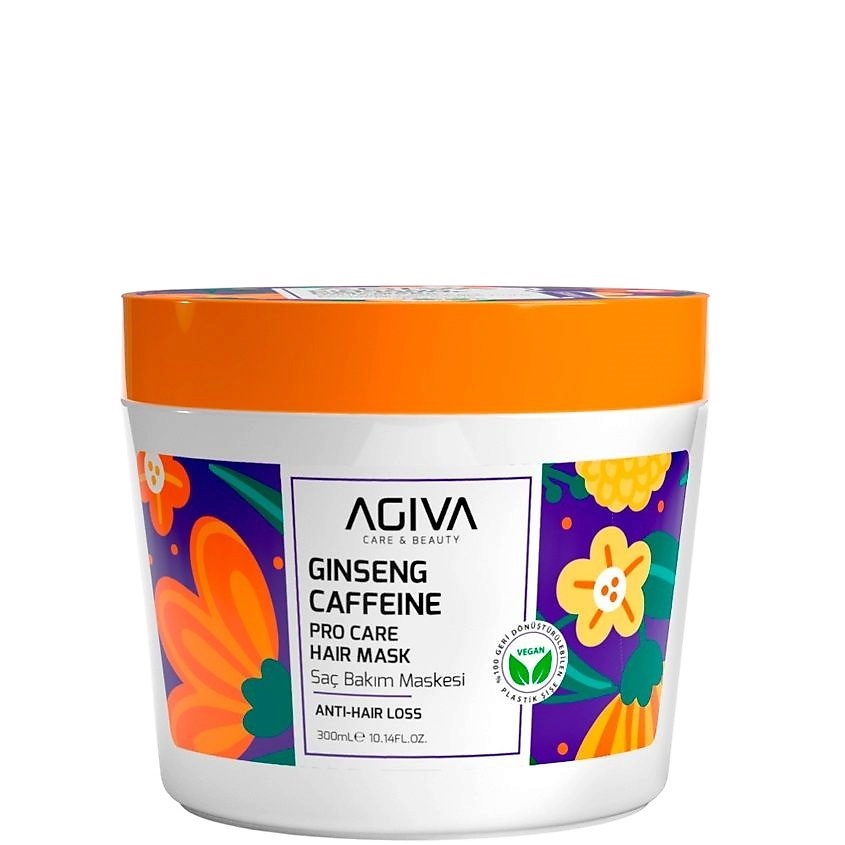 AGIVA BEAUTY Маска для волос Caffeine Ginseng Pro Care – фото 2