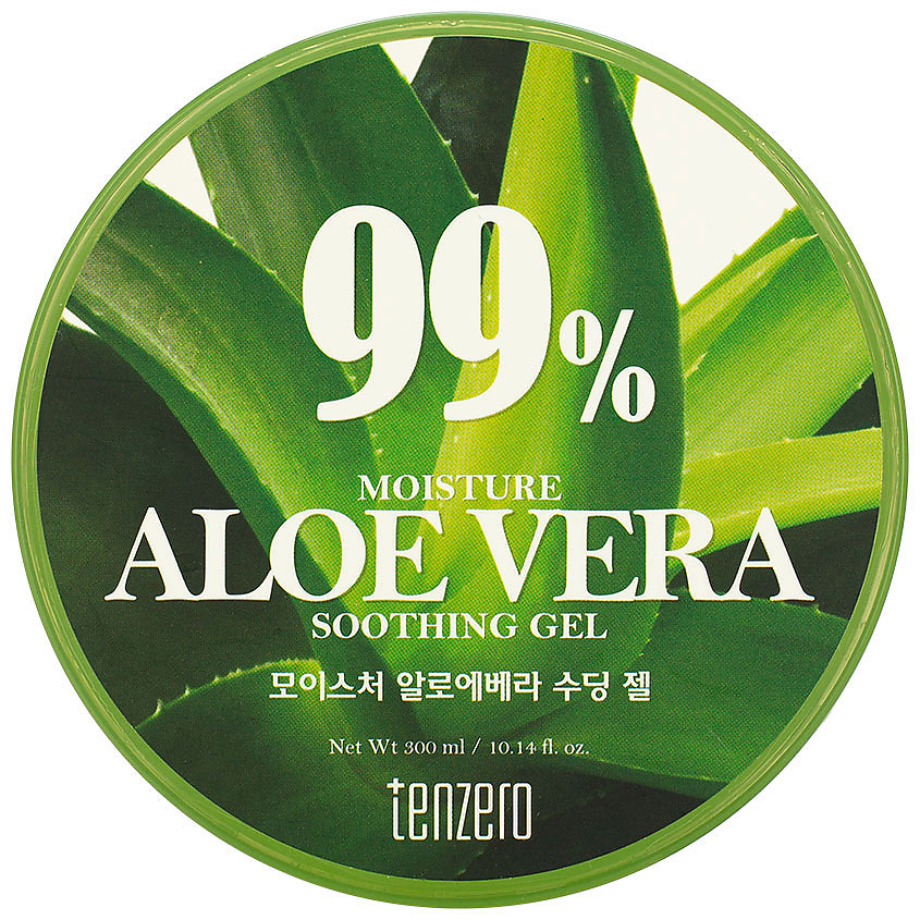 TENZERO Гель для лица успокаивающий с экстрактом алоэ Aloe Vera Soothing Gel – фото 1