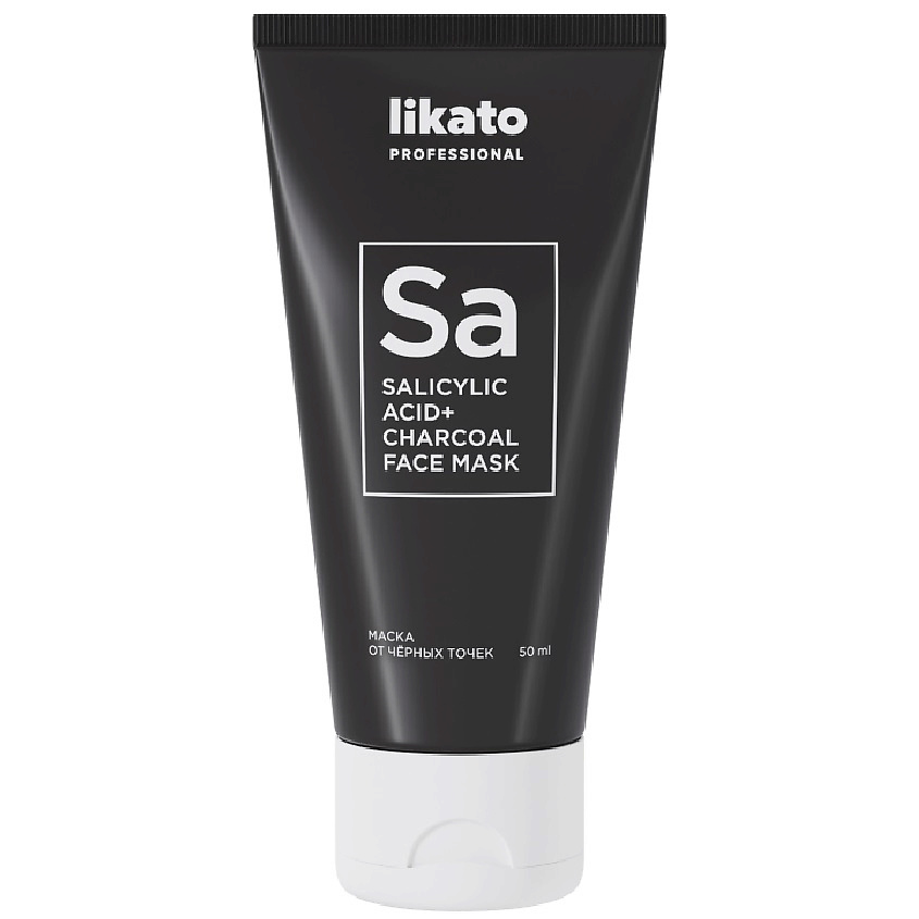 LIKATO Маска от черных точек Salicylic Acid And Charcoal Face Mask – фото 1