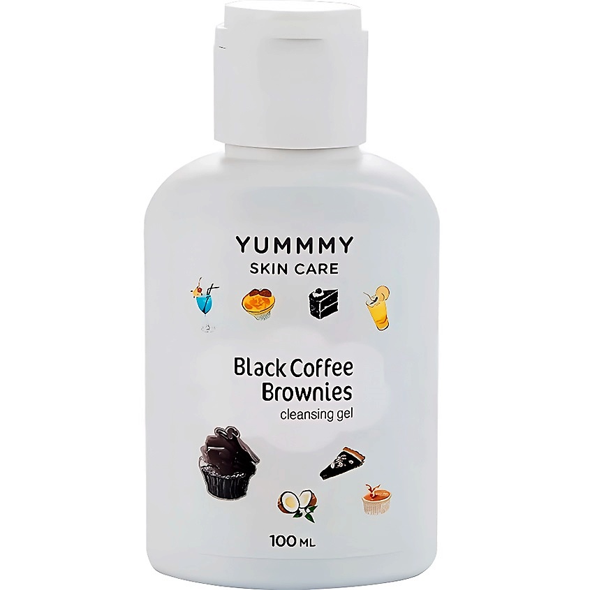YUMMMY Гель для лица очищающий Black Coffe Brownies – фото 2
