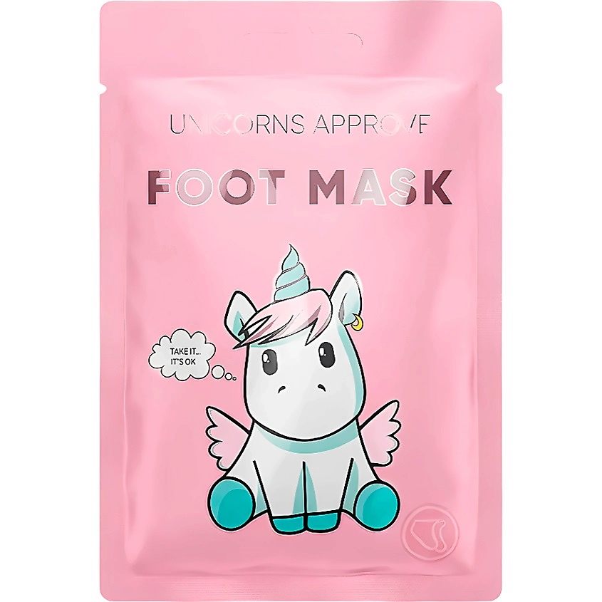 UNICORNS APPROVE Питательная маска-носки для ног Foot Mask – фото 2