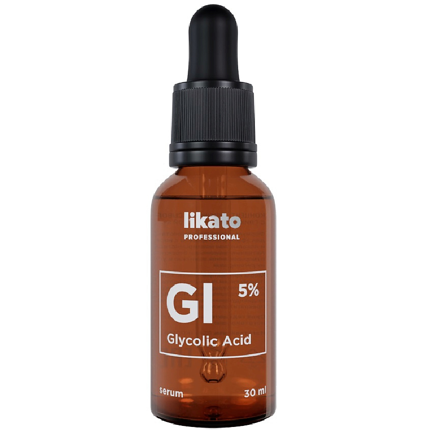 LIKATO Концентрированная сыворотка корректор с гликолиевой кислотой 5% Glycolic Acid Serum – фото 1