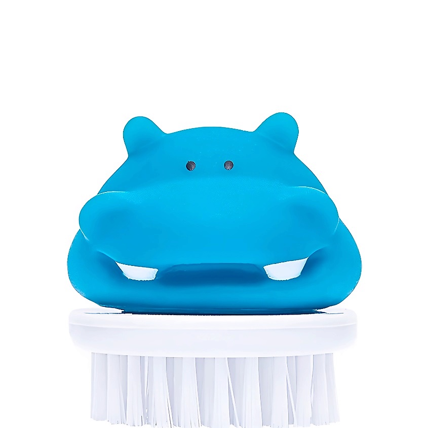 MORIKI DORIKI Щетка для ногтей Nail Brush HIPPO BLUE – фото 2