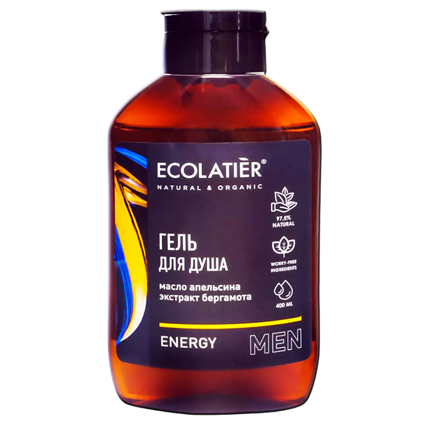 ECOLATIER Мужской гель для душа Energy – фото 1