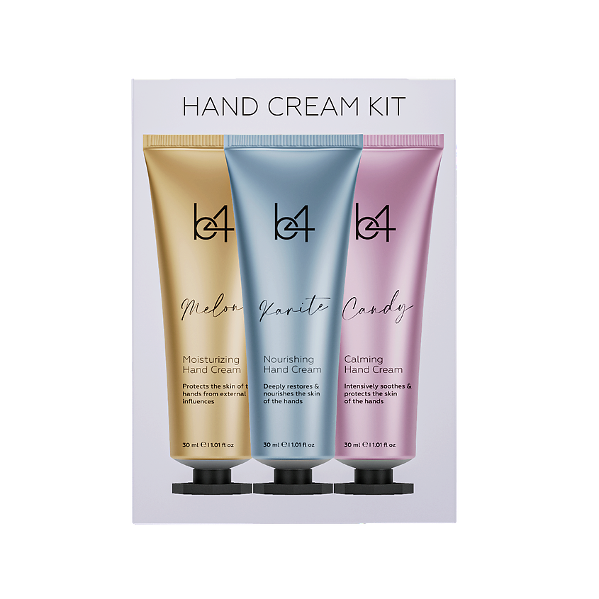 B4 Подарочный косметический набор увлажняющих кремов для рук HAND CREAM KIT – фото 1
