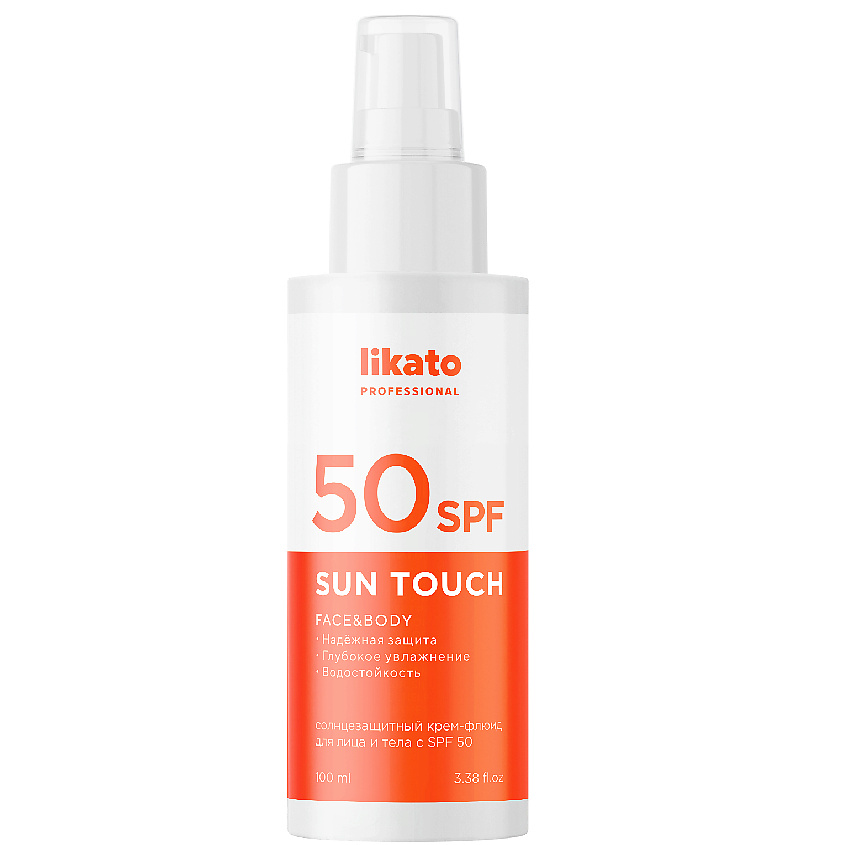 LIKATO Солнцезащитный крем для лица и тела с SPF 50 Sun Touch – фото 1
